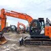2018 Hitachi ZX135US-6N Excavator Trackhoe Dozer Aux Hyd QC Thumb Bucket