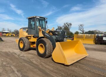 2018 John Deere 624K Series II Wheel Loader Tractor AC Cab Ride Control