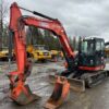 2018 Kubota KX080-4S Mini Excavator Backhoe Cab Aux Hyd Thumb
