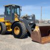 2015 John Deere 524K Articulated Wheel Loader Tractor Cab Hyd QC
