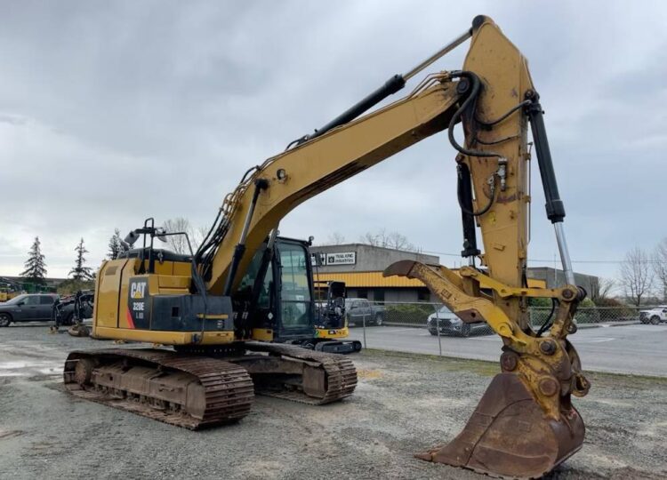 Caterpillar excavator equipment