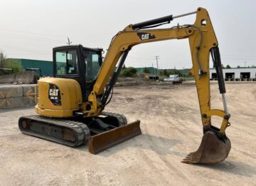 2016 Caterpillar 305.5E2 CR Mini Excavator Backhoe Aux Hyd Bucket Cab