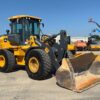 2021 John Deere 524P Articulated Wheel Loader AC Cab QC Bucket Forks