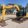 2019 Caterpillar 308CR 308CR Mini Excavator Steel Tracks Cab Backhoe