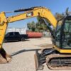 2019 Caterpillar 308CR 308CR Mini Excavator Steel Tracks Cab Backhoe