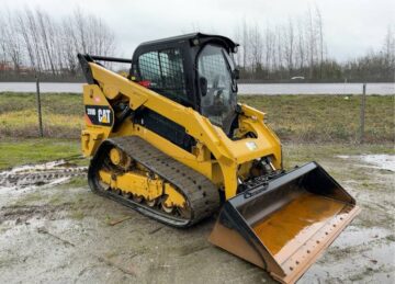 2019 Caterpillar 289D Skid Steer Track Loader High Flow Aux Hyd QC