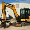 2018 JCB 85Z Hydraulic Excavator Trackhoe Backhoe AC Cab Aux Hyd Thumb US