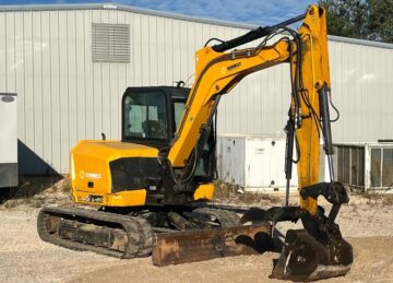 2018 JCB 85Z Hydraulic Excavator Trackhoe Backhoe AC Cab Aux Hyd Thumb US