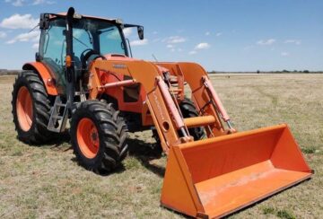 2012 Kubota M135GX MFWD Tractor
