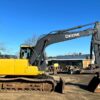 2012 John Deere 120D Hydraulic Excavator Tractor Cab Aux Hyd Thumb QC