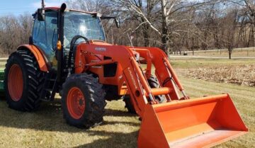 2015 Kubota M135GX MFWD Tractor