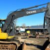 2012 John Deere 120D Hydraulic Excavator Tractor Cab Aux Hyd Thumb QC