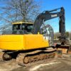 2012 John Deere 120D Hydraulic Excavator Tractor Cab Aux Hyd Thumb QC