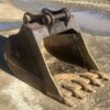 2012 John Deere 120D Hydraulic Excavator Tractor Cab Aux Hyd Thumb QC