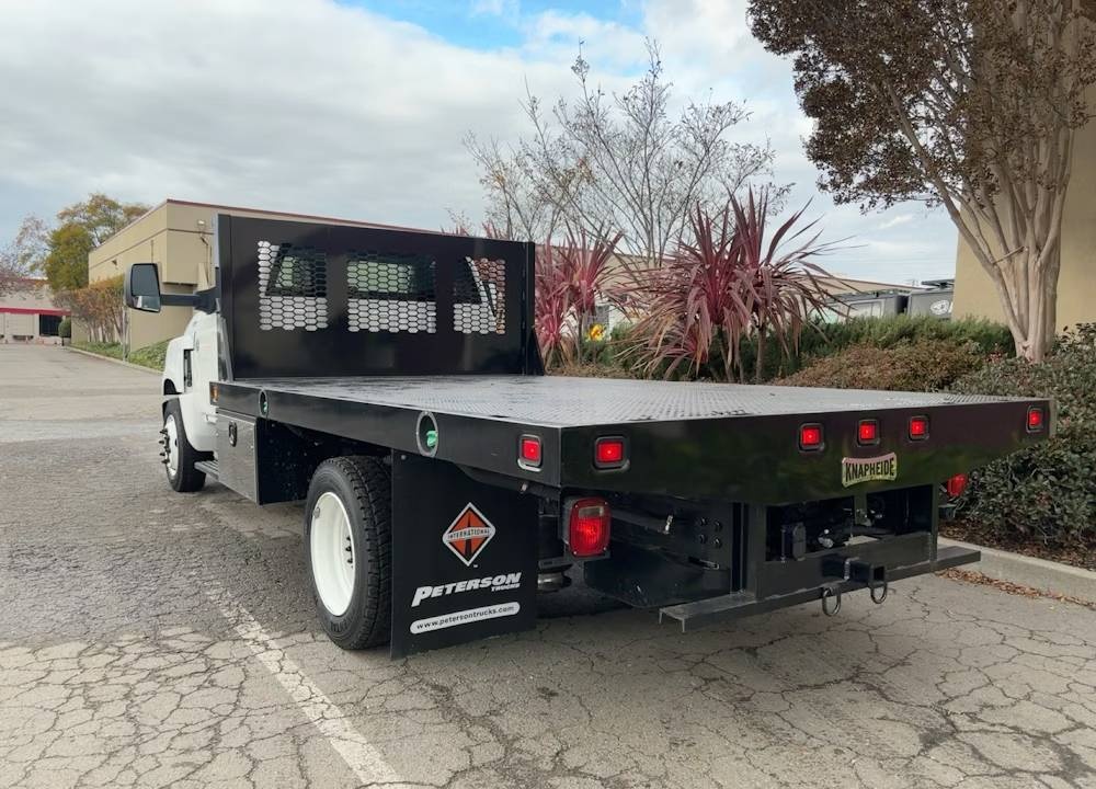 2023 International CV515 12' Flatbed Truck 6.6L - Image 6
